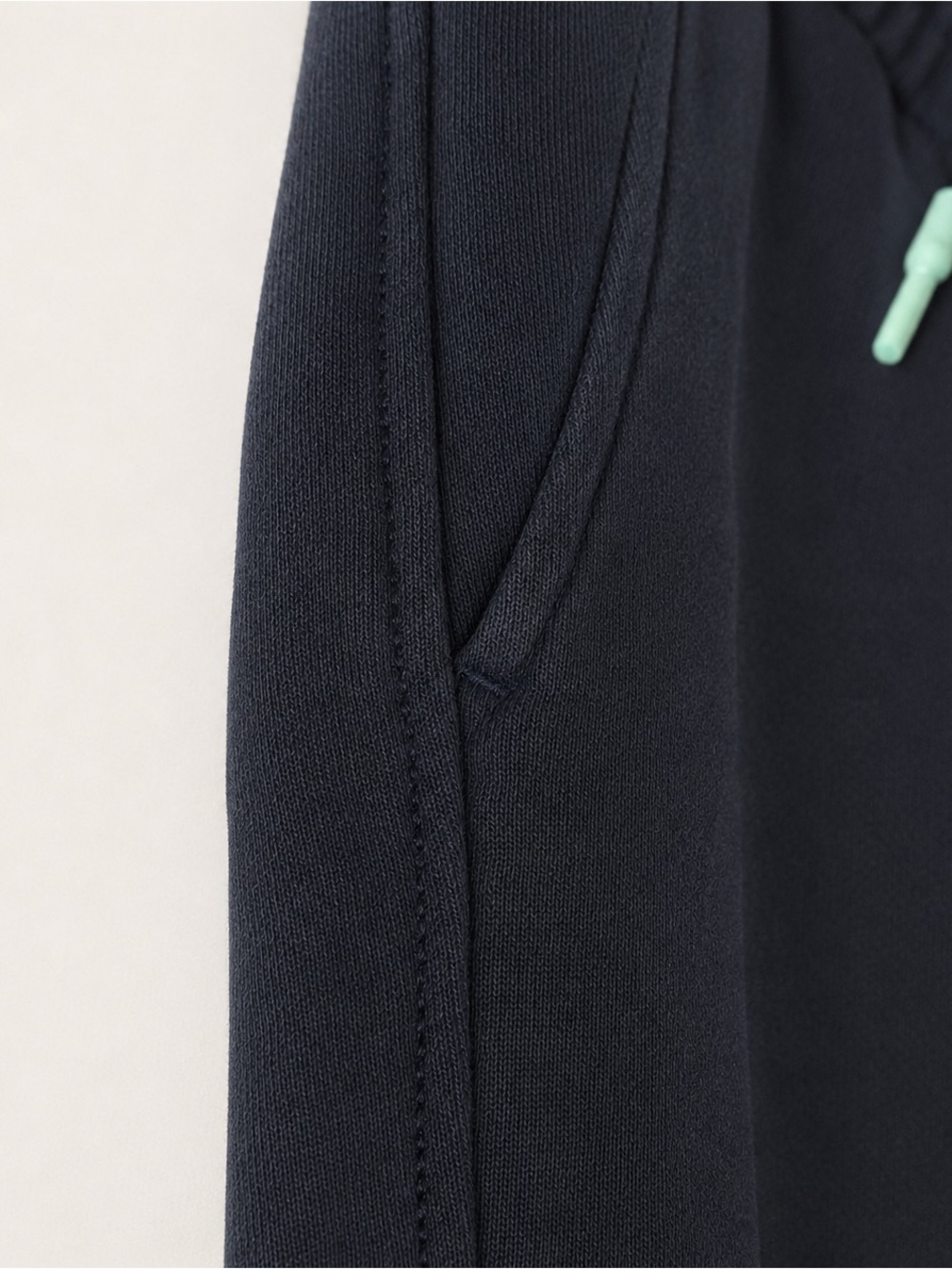 Scotch & Soda Boys XS Dark Navy Organic Cotton Jogger Sweatpants Lounge - Picture 6 of 10
